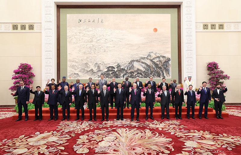 习近平出席第三届“一带一路”国际合作高峰论坛开幕式并发表主旨演讲(图2)